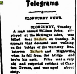 The Evening Telegraph 19 Jun 1918 via Trove