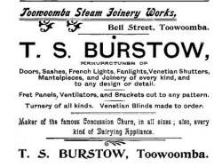 Burstow advertisement 1899 Pugh's Almanac