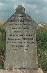 Frederick Trevaskis tombstone Charters Towers cemetery