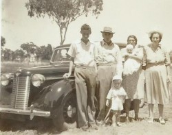 Group photo Dad on left