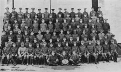 6th reinforcement for the 42nd Battalion 1916 - courtesy of State Library of Queensland negative no 177042