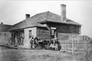 Brisbane General Hospital, George Street, ca 1865. Image courtesy Queensland State Archives, Digital Image ID 5830