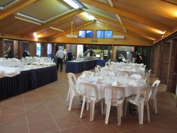 Buffet area