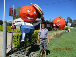 Max at the Big Orange, Gayndah