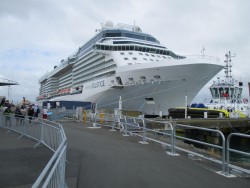 Celebrity Solstice at Tauranga New Zealand