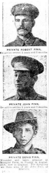 WW1 Finn Brothers The Week 31 Jan 1919