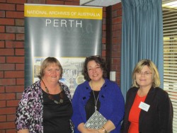 L-R - Shauna Hicks, Shannon Lovelady and Lorraine Clarke, NFHM 2016