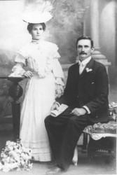 James Carnegie and his wife Mary Finn in 1906