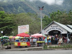 Rabaul market, author photo